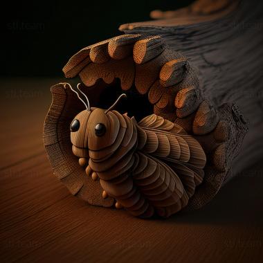 3D model st Little caterpillar from Katie (STL)